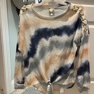 Longsleeve tie dye top